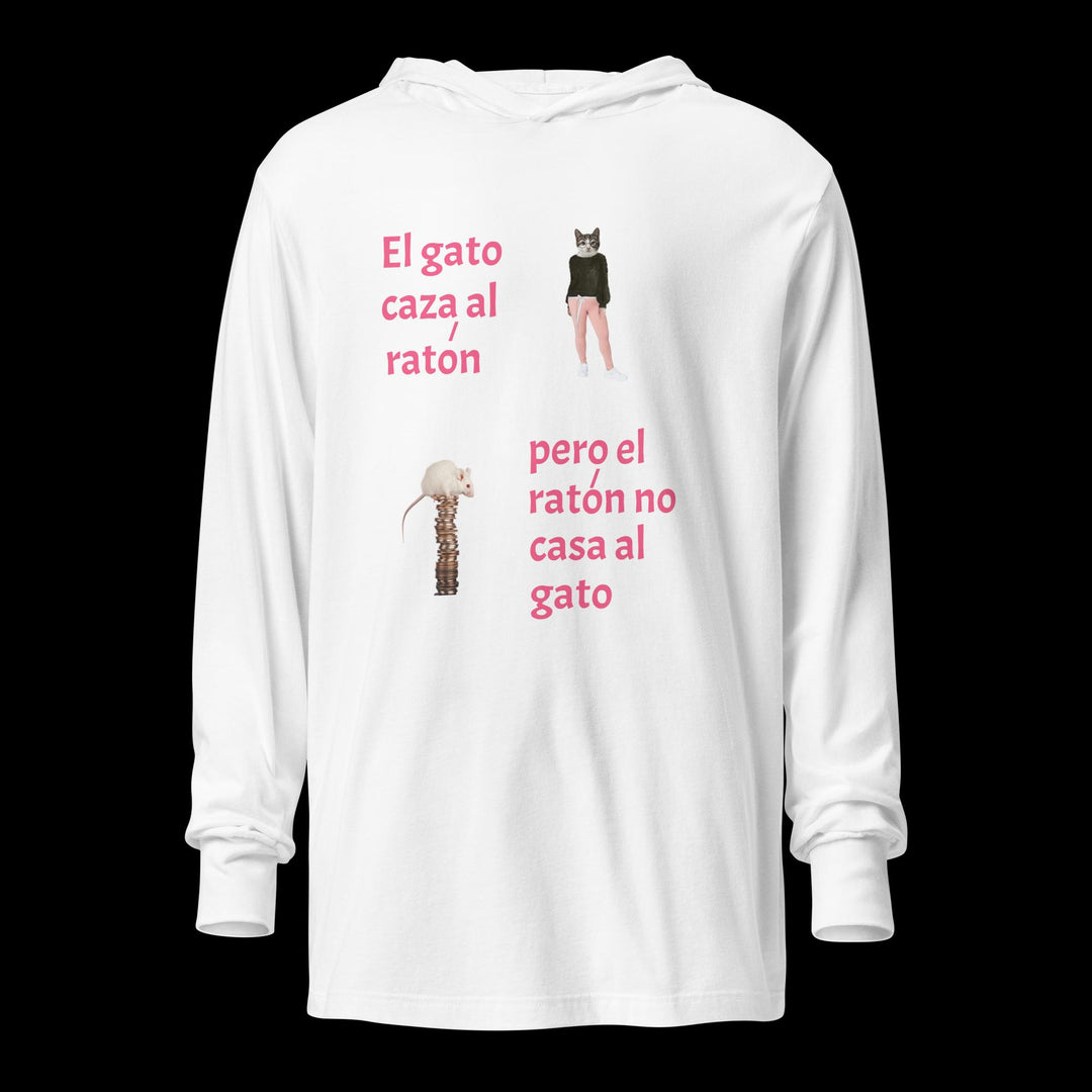 El gato caza al ratón - long-sleeve tee