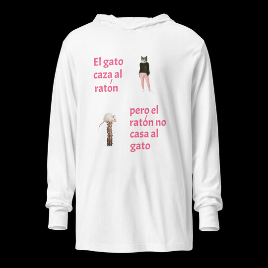 El gato caza al ratón - long-sleeve tee