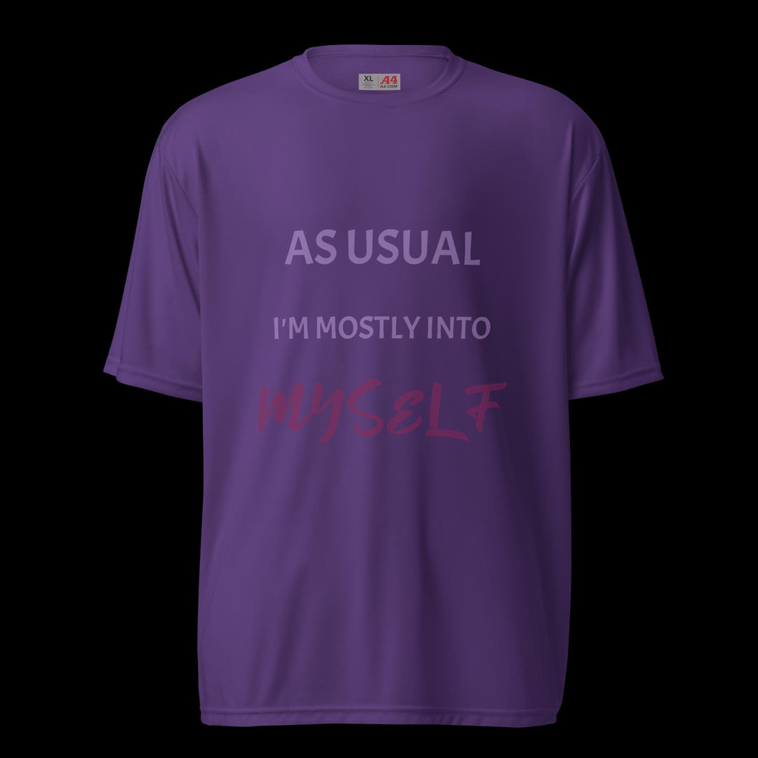 As Usual ... Unisex - performance t-shirt