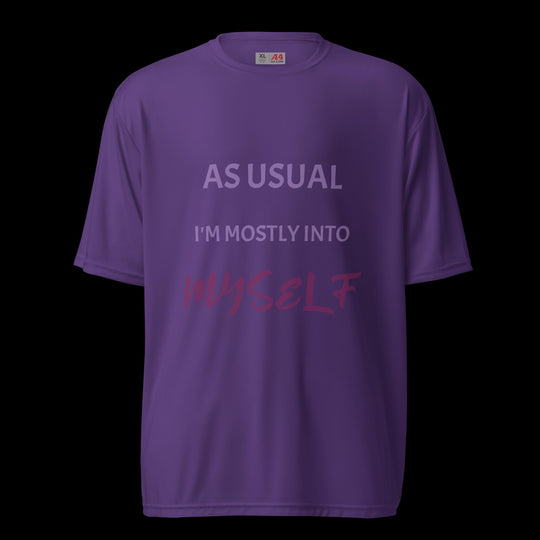 As Usual ... Unisex - performance t-shirt