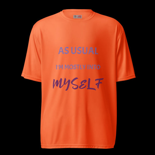 As Usual ... Unisex - performance t-shirt