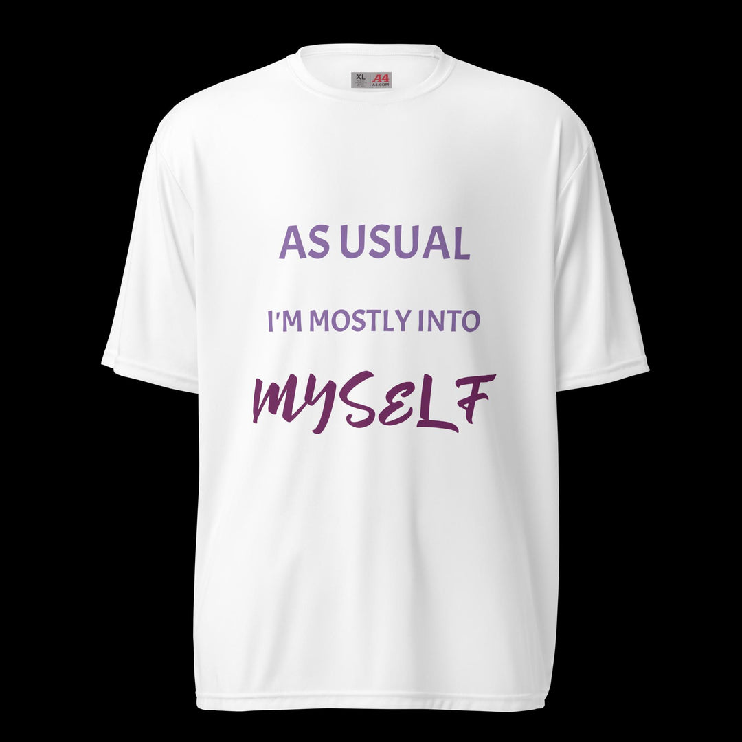 As Usual ... Unisex - performance t-shirt
