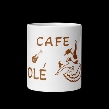 Cafe Olé White Ceramic Mug